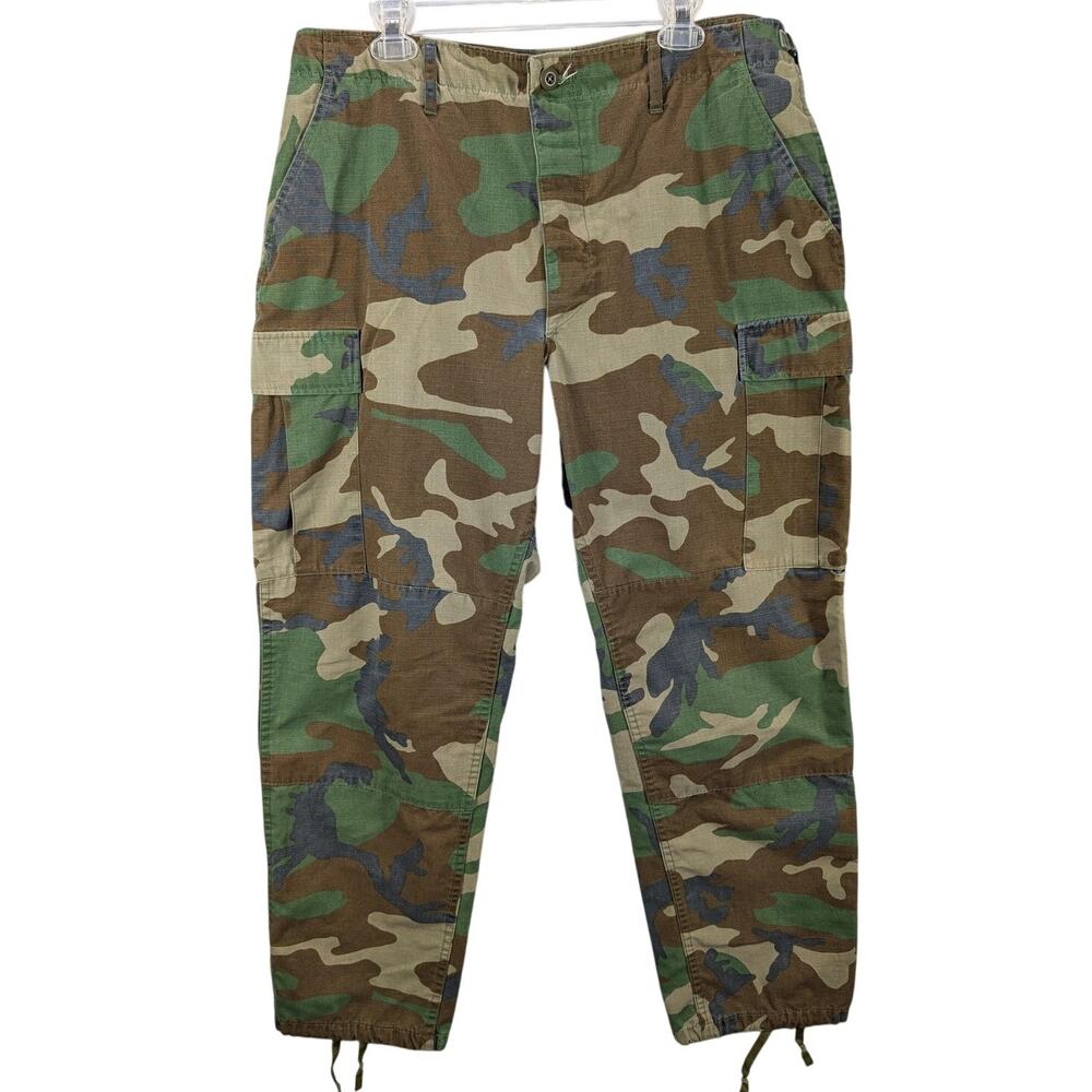 Propper Combat Pants Mens Large Regular Camo Cargo Military Tactical Button Fly